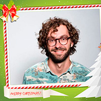 Christmas card template online