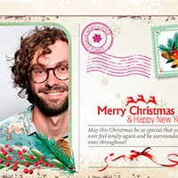 Christmas Card Template Free